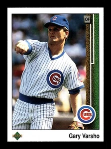 GARY VARSHO ⚾ 1989 Upper Deck Baseball #321 Chicago Cubs - Picture 1 of 2