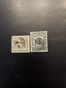 US Stamp #36,38...Canal Zone/Panama Used NG - Picture 1 of 2