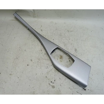 2014-2020 BMW F22 2-Series Coupe Center Console Trim Cover Aluminum Hexagon OEM - Image 1 of 4