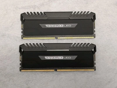 Corsair Vengeance LED 16GB 2x8GB DDR4 RAM 2400 MHz Doble Canal Foto 1 de 4