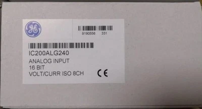 1PC GE Fanuc IC200ALG240 ANALOG INPUT 16BIT VOLT/CURR ISO 8CH IC200ALG240 - Image 1 of 3