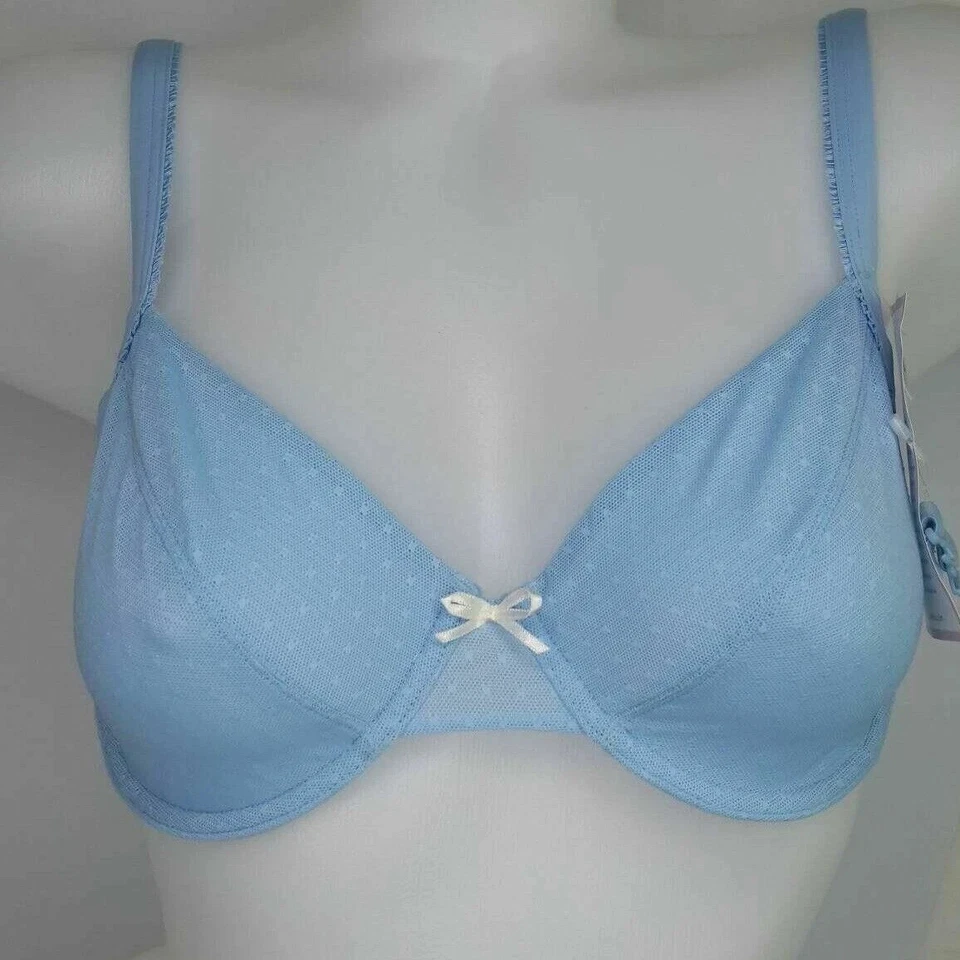 BeeDees Lovely Day WM Damen BH mit Bügel Blau Neu - Bild 1 von 1