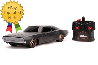 Fast & Furious 1:16 Dom'S 1968 Dodge Charger Widebody RC Radio Control Cars(Blac - Image 1 of 4