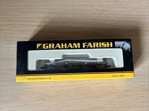 Graham Farish N Gauge 373-927 30 Ton Bogie Bolster Wagon GWR Grey - Picture 1 of 11