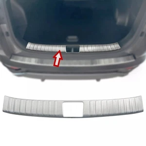 Cromato Protezione Paraurti SPAZZOLATO ACCIAIO Per HYUNDAI TUCSON NX4 2021-SU - Picture 1 of 4