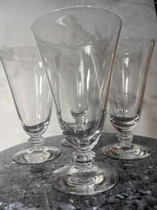 4 Fostoria elegante Kristall Stielgläser große Cordial Kelche Tee Wasser Wein - Bild 1 von 13