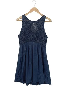 ABERCROMBIE & FITCH Vestido de Verano Mujeres Vestido Talla EU 38 azul - Imagen 1 de 5