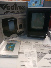 Vintage Vectrex Arcade System Game Console With Games. Tested Working