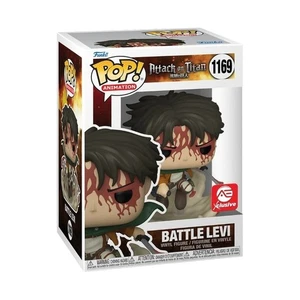 Funko Pop! Attack on Titan Battle Levi (Bloody) 1169 Exclusive Vaulted New - Picture 1 of 3