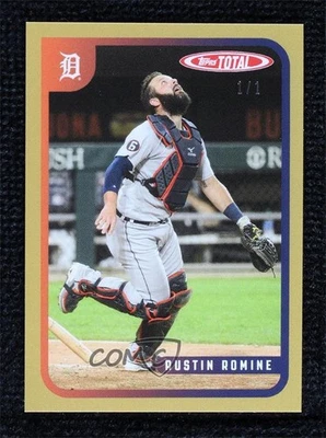 2020 Topps Total Gold 1/1 Austin Romine #859 - Image 1 of 2