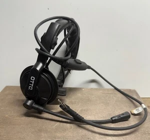 OTTO V4-10095 Lightweight Single Speaker Headset With Push to Talk -Fast Ship - Picture 1 of 4