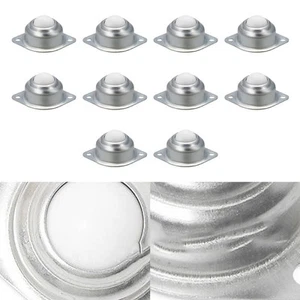 10 Pack 25MM Wheel Roller Ball Transfer Bearings for Efficient Transport - Picture 1 of 12