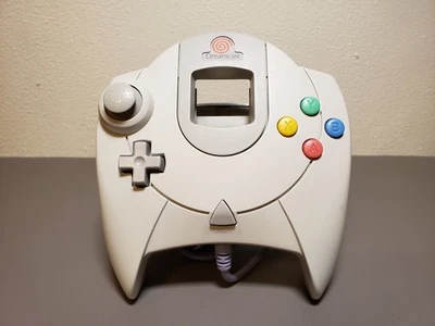 Controlador SEGA Dreamcast original blanco gris OEM HKT-7700 probado Foto 1 de 4