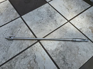 Snap On Tools 1/2" Drive Square 24" Chrome Breaker Bar, Part# SN24B - Picture 1 of 7
