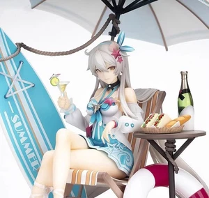 Honkai Impact 3 Kiana Kaslana Dress Short Skirt Beach Summer Figure Model Gift - Picture 1 of 12