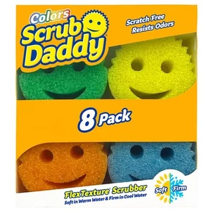 Peeling Daddy FlexTexture Wäscher weicher flexibler Schwamm Küche sauberer Pack 8 Stck. - Bild 1 von 8