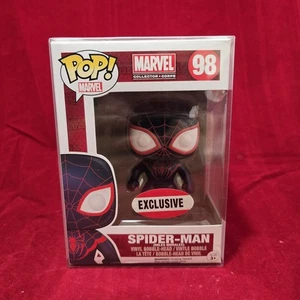 Funko Pop! Vinyl: Marvel - Spider-Man - (Miles Morales) 98 FLAW BOX! - Picture 1 of 6