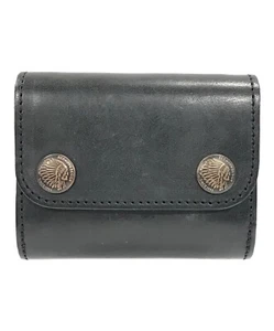 Red Moon Biker leather wallet Black color from Japan - Picture 1 of 1