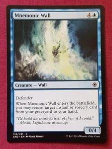 Magic The Gathering CONSPIRACY TAKE THE CROWN MNEMONIC WALL blue card MTG - Bild 1 von 2