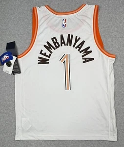 Victor Wembanyama #1 City Connect Edition Jersey Size Men’s Medium Fanatics NWT - Picture 1 of 10