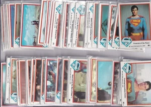 Superman Trading Cards singles Good-Excellent cond. 1978 Topps U-Pick #1-77 - Picture 1 of 147
