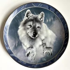 Placa de Coleccionistas "Silver Scout"-Bradford Exchange (Spirit of the Wilderness #1) - Imagen 1 de 4