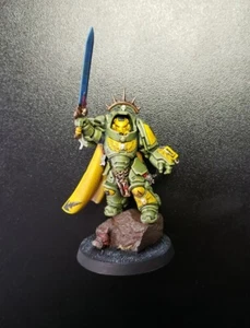 Space Marine Primaris Captain in Gravis Rüstung BEMALT Warhammer 40k - Bild 1 von 3