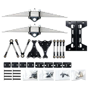 Metal Rear Suspension Set LESU X-8002-A for 1/14 TAMIYA RC Truck Axles Model Car - Picture 1 of 5