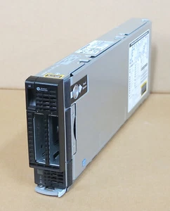 HP BL460c Gen8 Blade Server 2x 6-Core E5-2630Lv2 2.4GHz 32GB Ram P220i RAID - Picture 1 of 6