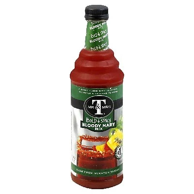 Mr & Mrs T Bold & Spicy Bloody Mary Mix 1 L Plastic Bottle