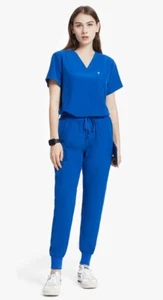 Uniforms World 309TS Valiant Women’s Scrub Set Size Large Royal Blue NWT - Picture 1 of 7