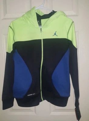 Chaqueta NIKE AIR Jordan JUMPMAN Calentamiento Pista Cremallera Completa Grande 12-13 años Nueva con Etiquetas Foto 1 de 4