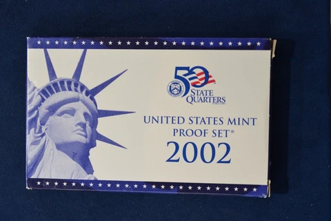 2002 U.S Proof Set in OGP Cover