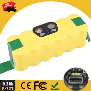 Batteria Ni-MH per iRobot Roomba 500 510 520 530 532 Pet 535 536 540 550 555 5200mAh - Foto 1 di 9