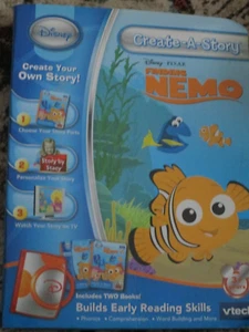 Disney vtech Create-A-Story Finding Nemo Kids Builds Early Reading Skills NEW - Picture 1 of 4