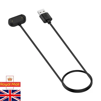 BOBO COOL Charger For Amazfit GTS 4/ GTS 3/ T-Rex 2 Smart Watch Charging Cable Dock Lead
