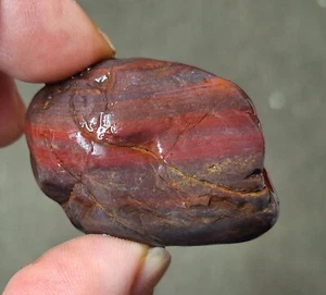 Jaspilita de hematita con bandas de jaspe y hematita Michigan - Imagen 1 de 6