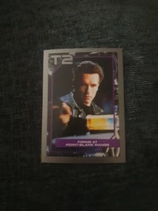 💥T2 Terminator 2 Judgment Day Impel 1991 #45 Arnold Schwarzenegger - Picture 1 of 2