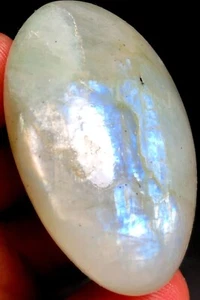 32g NATURAL green moonstones CRYSTAL plam HEALING&Root Chakra Healing L613 - Picture 1 of 8