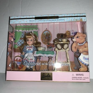 2000 Barbie Kelly Riccioli d'oro e i tre orsi Edizione da collezione Mattel vintage - Foto 1 di 12