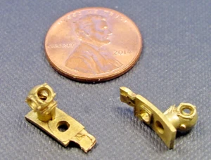 O SCALE ON3/ON30 KESSELHALTERUNG PYLE MARKIERUNGSLAMPEN MESSING IMPORT TEILE WISEMAN OB-1 - Bild 1 von 2