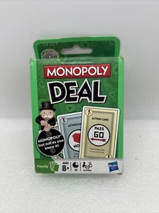 Monopoly Deal Fast Dealing Property Trading Card Game New Open Box Cards Sealed! - Picture 1 of 3