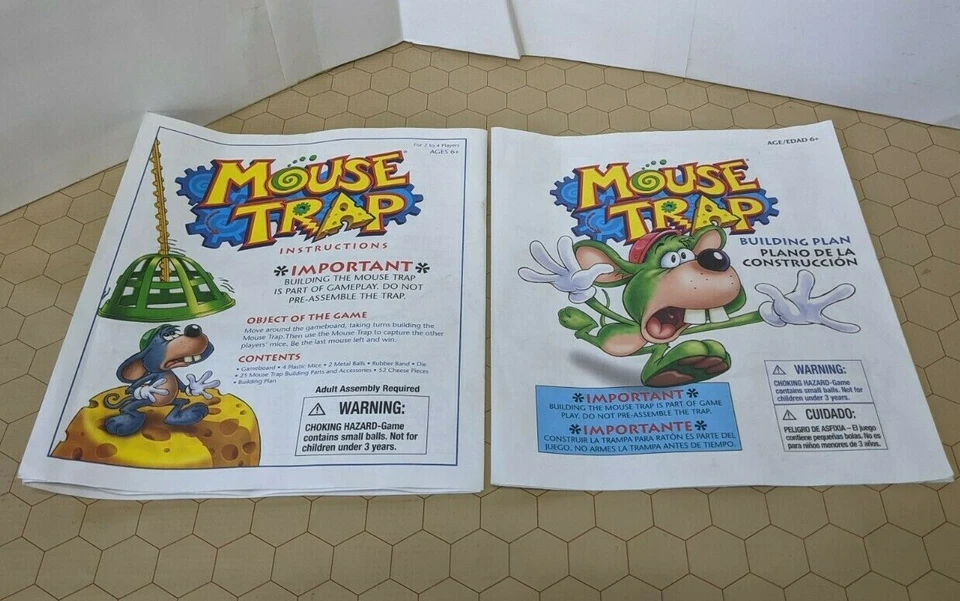 Manuales y tableros de juego de mesa de repuesto - Completa tu juego o actualiza Foto 1 de 1