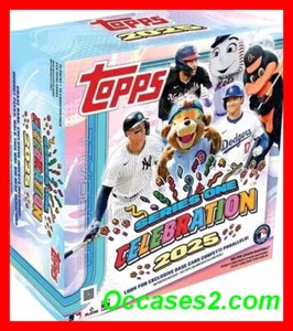 2025 Topps Baseball Celebration Mega Box Serie 1 - 16er Pack 14 Karten - Bild 1 von 11