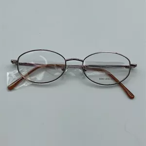 Women’s Traditions WM 5037 pink Rose Gold Oval Full Rim Eyeglasses 51-18-140 - Picture 1 of 10