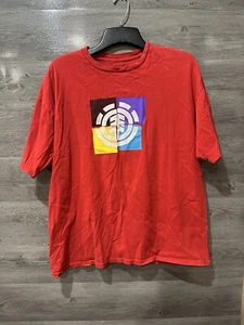 Vintage Element Skateboards 2000’s Skate Shirt Logo Red Adult XL Y2K - Picture 1 of 7