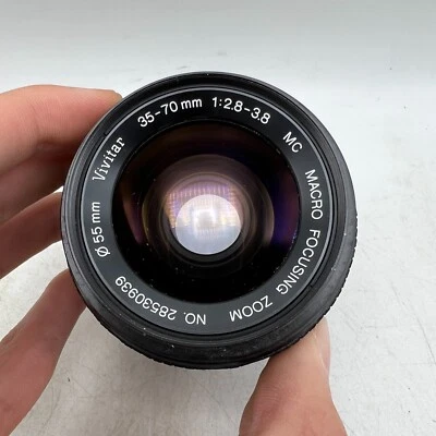 Vivitar MC Macro F2.8-3.8 35-70mm Nikon AI-S Mount Lens - SLR/Mirrorless Cameras - Image 1 of 4