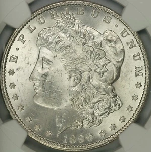 1899 Morgan Dollar NGC MS63 - Picture 1 of 3