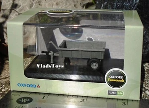 Oxford Diecast 1/76 Scale Farm Trailer - Grey 76FARM002 Retired - Picture 1 of 5