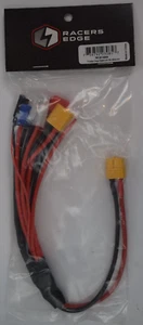 12" Racers Edge 1689 7-Function Charge Adapter to Male XT60 300mm Wire - Picture 1 of 4
